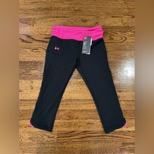 Under Armour Heat Gear leggings 7/8 length size small brand new with tag